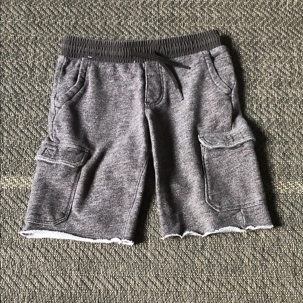 OshKosh B'gosh Heather Gray Cargo Sweat Shorts